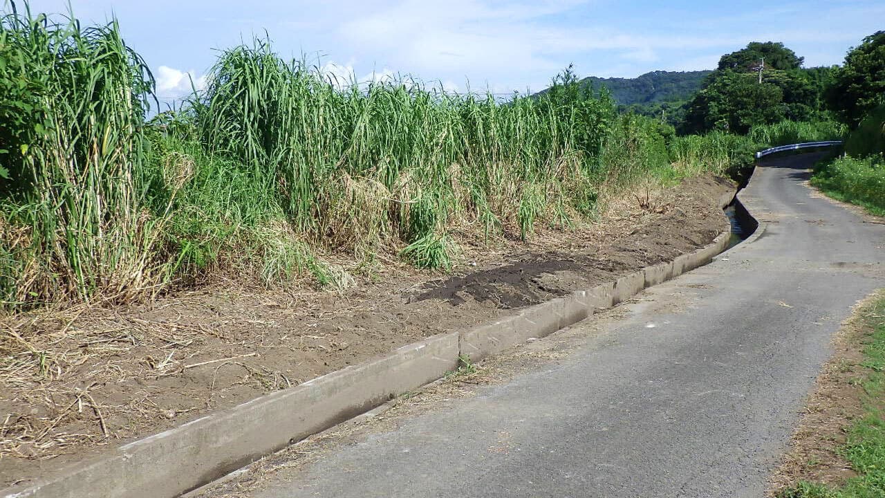 道路維持工事の現場の写真